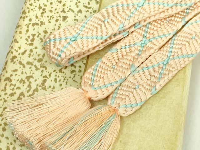 平和屋本店●極上　有職組紐道明　帯締め　唐組　宮内庁御用　国立博物館御用　東京芸術大学御用　逸品　DZAA11551kh6