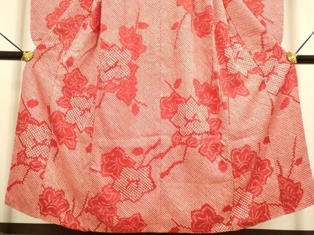 平和屋本店∵極上　女の子　十三参り　子供　祝着　総絞り　枝花文　逸品　DZAB3249kh6_3