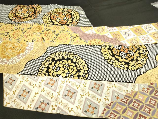 平和屋着物○創業460年・千總 黒留袖 駒刺繍 正倉院