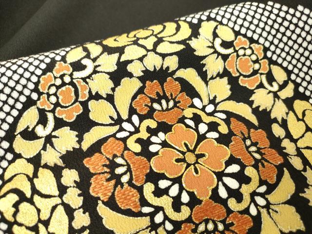平和屋着物○創業460年・千總 黒留袖 駒刺繍 正倉院