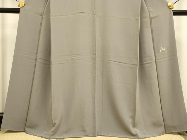 平和屋着物●極上　本草木染作家　啓圓　色無地　濃い胡桃染色　逸品　未使用　DZAB3884kh6_4