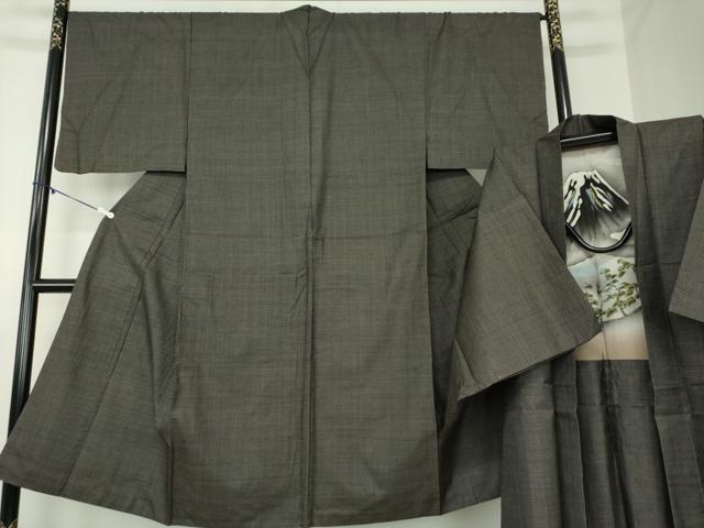 平和屋着物●男性　本場大島紬　アンサンブル　総絣　正絹　逸品　DABA1519ps