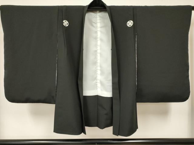 平和屋着物[]七五三　男の子　着物・黒紋付羽織・行灯袴・小物セット　箱付き　DABA3551ma_6