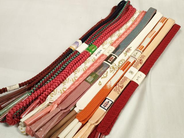 平和屋着物●和装小物　帯締め10本セット　礼装用　組紐　高麗組　笹浪組　金糸　逸品　未使用　DABA7530zzz 10,559円