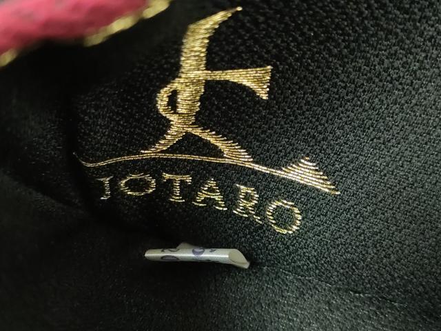 平和屋本店●極上　キモノデザイナー　斉藤上太郎　両面　太鼓柄袋帯　抽象文様　黒地　上代160万　反端付き　逸品　DZAB3988kh6_6