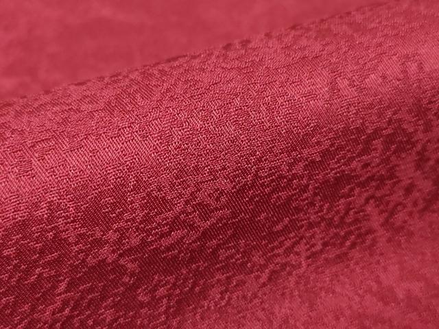 平和屋着物●パリコレクション　ファッションモデル・デザイナー　山口小夜子　振袖　色無地　真紅色　正絹　逸品　DABA4640az_7