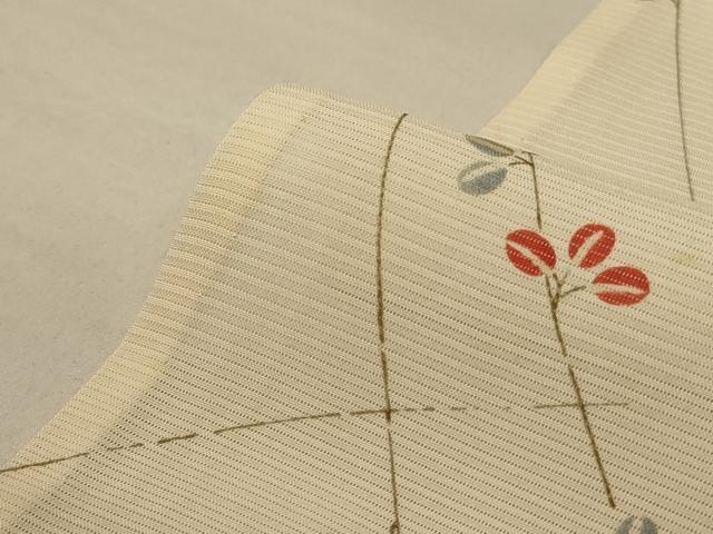 平和屋着物＊夏物　小紋　絽　萩文　正絹　逸品　AABF6825jd_6