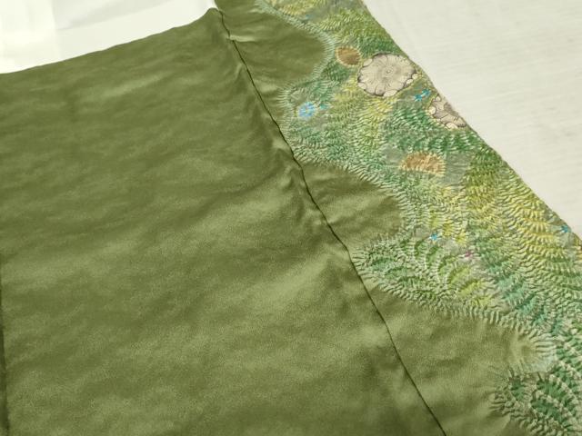 平和屋着物●訪問着　辻が花　絞り　金通し地　正絹　逸品　AABF6628cs_7