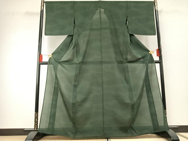 平和屋着物＊夏物 小紋 紗 縞 正絹 逸品 AABF5800fy 【公式通販】