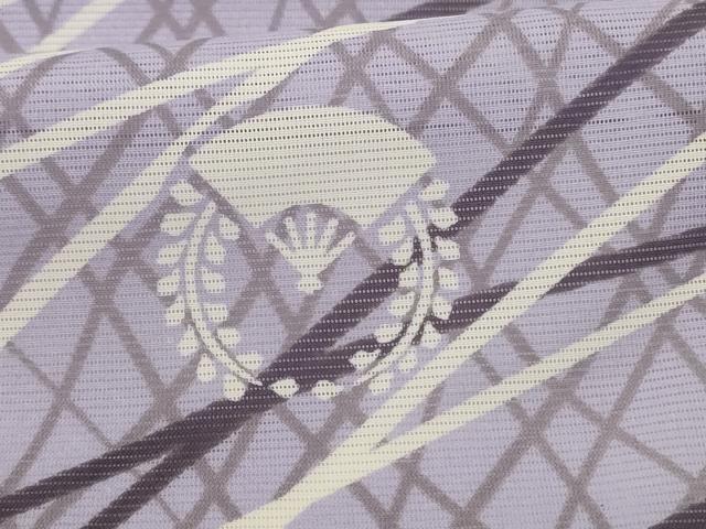 平和屋着物＊夏物　色留訪問着　絽　芝文　洗える着物　AABF9500jd_5