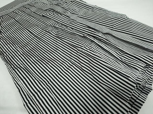 平和屋着物●男性　馬乗り袴　縞　洗える着物　DABB0987ud