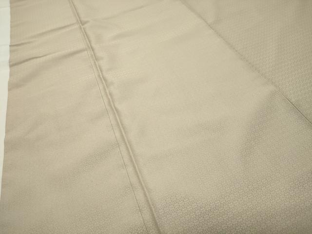 平和屋着物●上質なお召　花尽し　正絹　逸品　CABC8380gh_3