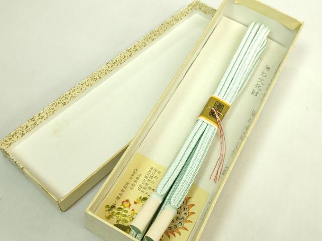 平和屋着物●極上　有職組紐道明　帯締め　冠組　玉子色　宮内庁御用　国立博物館御用　東京芸術大学御用　逸品　未使用　DZAA11825kh6