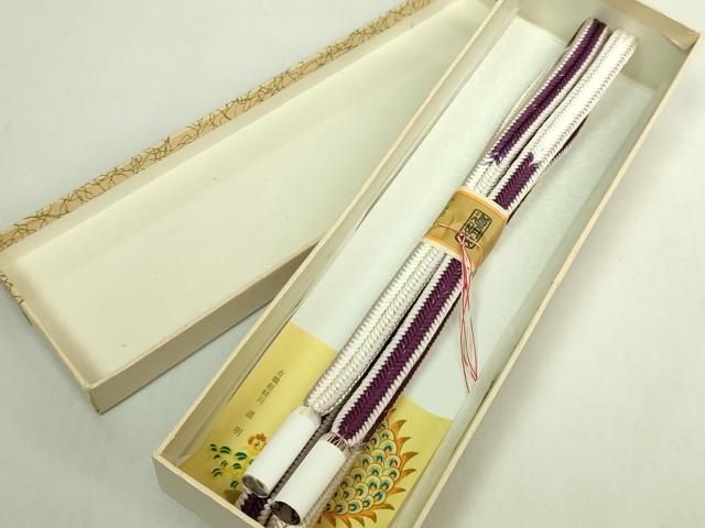 平和屋着物●極上　有職組紐道明　帯締め　冠組　金糸　宮内庁御用　国立博物館御用　東京芸術大学御用　逸品　未使用　DZAA11859kh6