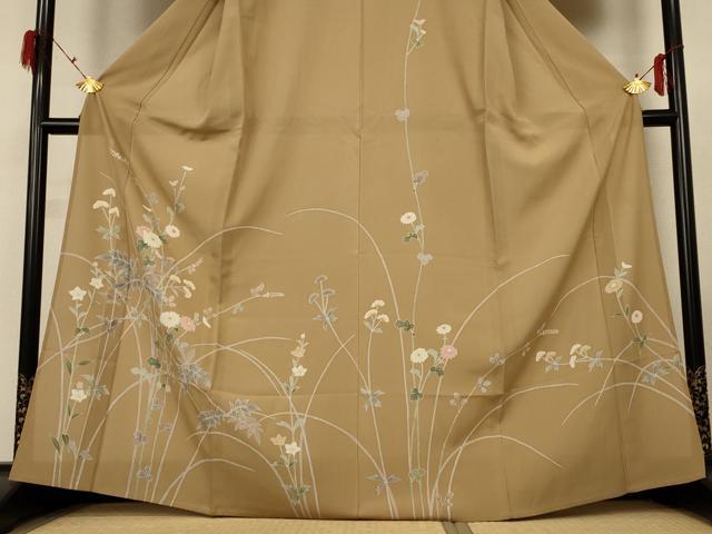 平和屋着物＊夏物　訪問着　絽　草花文　正絹　逸品　未使用　AABG9230jd_2