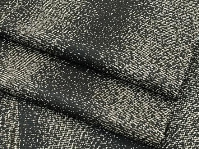 平和屋本店○極上 男性 本場大島紬 9マルキ 間道 裏地：鳥獣戯画 逸品