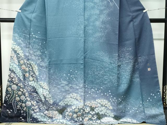 幻の辻が花 訪問着 吉乃一廉 暈し染め 絞り 平和屋本店□極上 平和屋