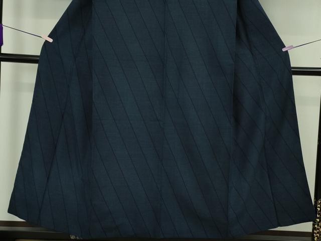 平和屋本店●極上　綿薩摩　東郷織物謹製　手織　160亀甲　綿　逸品　DZAA8119kh6_4