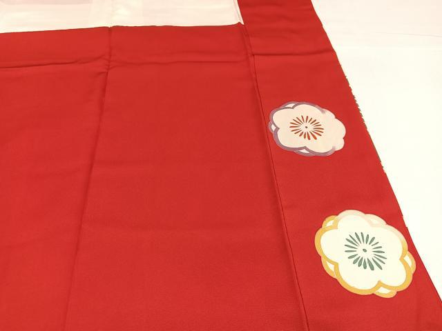 平和屋着物●友禅白木染匠　二代目　白木周生　振袖　駒刺繍　松竹梅文　金彩　正絹　逸品　AABH8263ph_7