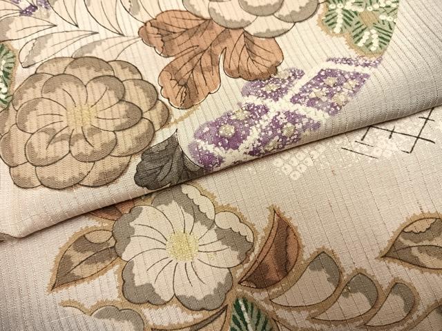 平和屋着物●訪問着　作家物　辻が花　暈し染め　金彩　三越扱い　正絹　逸品　AABH4989fy_4