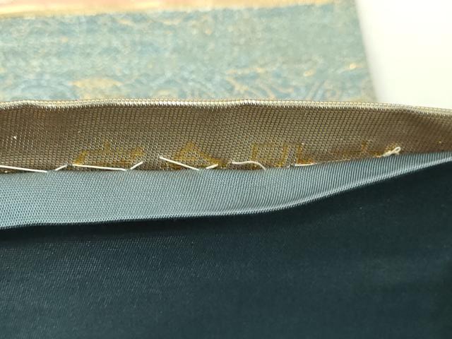 平和屋本店▼六通柄袋帯　唐織　宝倉段文　本金箔　正絹　逸品　DABE9324sf_5