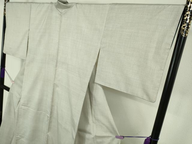 平和屋本店●極上　本場大島紬　白大島　100亀甲　総詰め　逸品　DZAA6946kh6_3