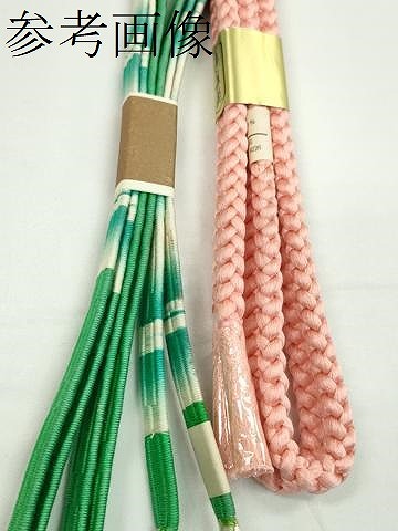 平和屋着物●和装小物　帯締め10本セット　高麗組　冠組　丸組　金糸　逸品　未使用　CABF7525ju_3