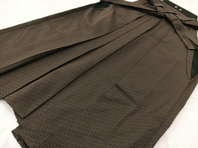 平和屋着物●男性　行灯袴　幾何学文様　正絹　逸品　BAAX3752yc 30,420円