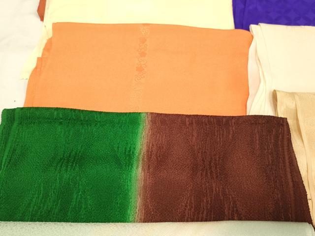 平和屋着物☆和装小物 上質な帯揚げ 10枚セット 未使用品多数