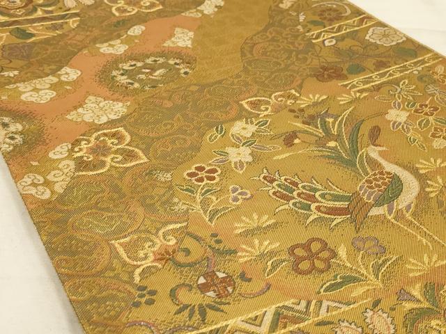 平和屋着物＊夏物　小紋　紗　枝花文　AABB8848sx 平和屋着物＊夏物 小紋 紗 枝萩文 正絹 逸品 CAAU0276ev