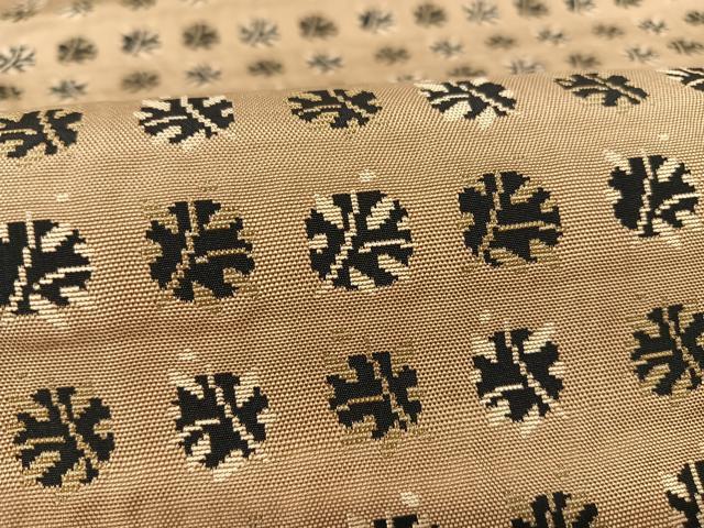 平和屋着物○名門木屋太 今河織物 六通柄袋帯 花丸文