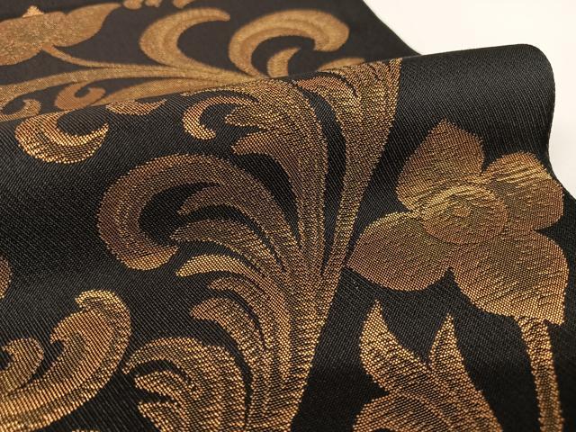 平和屋着物○織物一筋名門 織悦 全通柄 本袋帯 更紗花