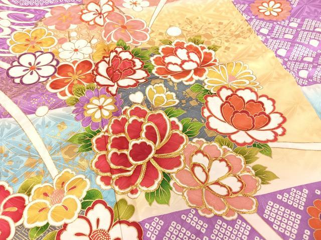 平和屋着物○豪華振袖・長襦袢（無双仕立て）・袋帯・重ね衿・帯締め