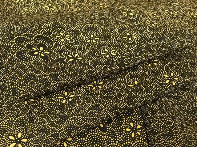 平和屋着物●上質な小紋　花尽し　正絹　逸品　AAAQ0752np