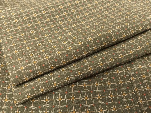 平和屋着物●洗える最高級着物　＜英＞はなぶさ謹製　小紋　花格子　AAAQ0766np