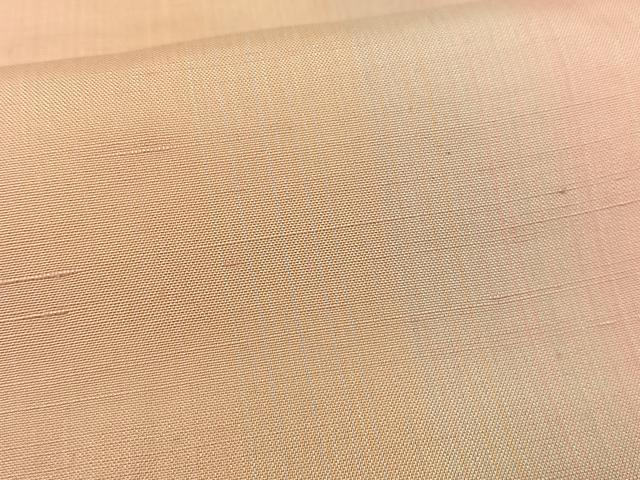 平和屋着物▽紅花紬　米沢　単衣　霞文　正絹　逸品　AAAS1509oa_5