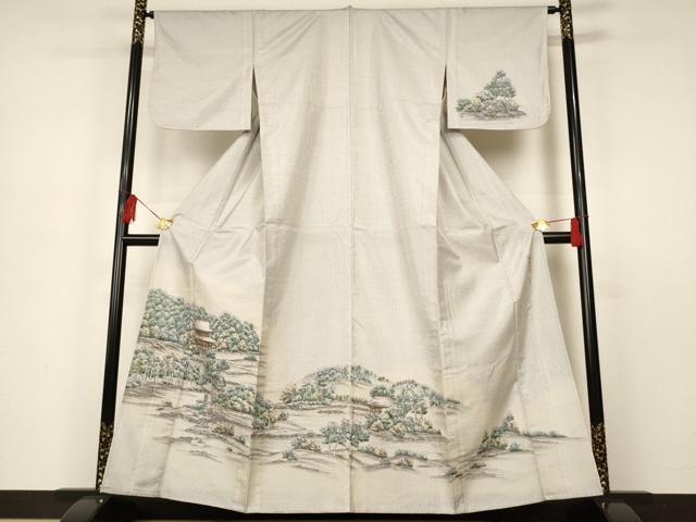 平和屋着物○京友禅の巨匠・頼田勉 臈纈染手描友禅