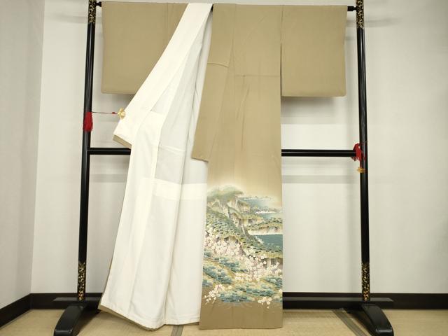 平和屋着物○本加賀友禅作家 南野萌仙 色留袖 海風 反端