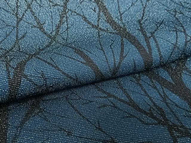 平和屋着物○藍造り国選定無形文化財 藍師・佐藤昭人 訪問着 徳島県