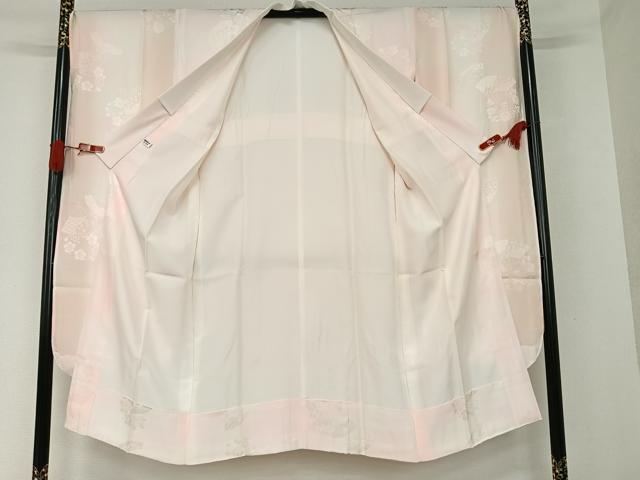 平和屋着物○豪華振袖・長襦袢(袷)セット 駒刺繍 舞桜 金彩 金通し