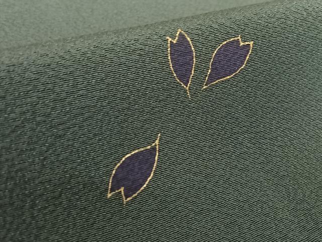 平和屋着物○世界的人形師 辻村寿三郎 ジュサブロー 訪問着 舞桜