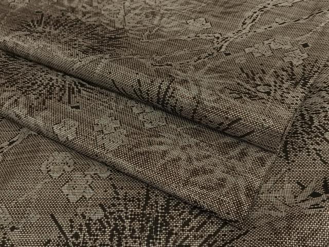 平和屋着物●本場大島紬　9マルキ　松竹梅　正絹　逸品　AAAT0585zg