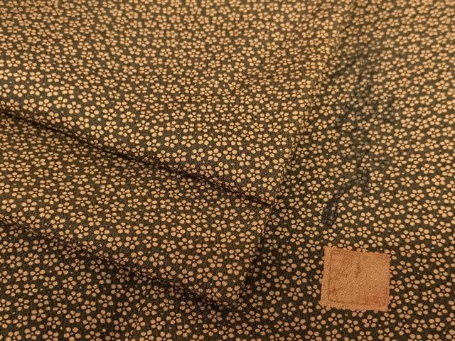 平和屋着物●染色作家　斉藤三才　小紋　小花尽くし　正絹　逸品　AAAT0655zg