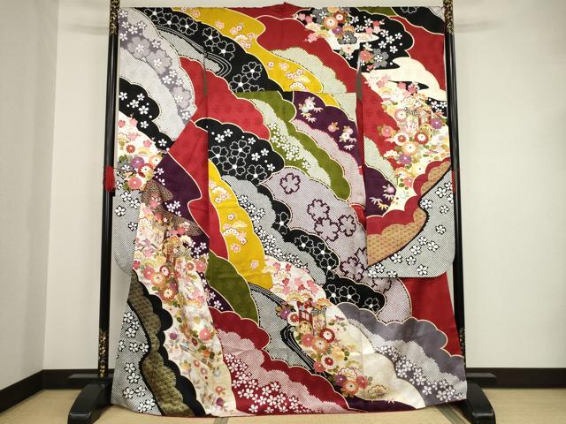 七五三　成駒屋　鶴模様が美しい逸品ポックリ 七五三 成駒屋 鶴模様が美しい逸品ポックリ 七五三 成駒屋 鶴