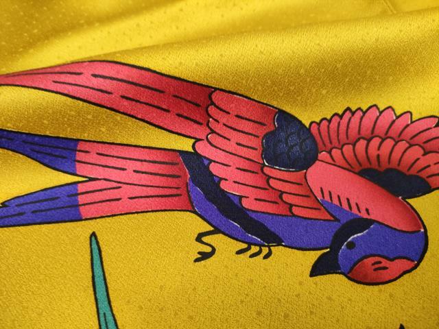 平和屋着物○豪華振袖 作家物 花鳥籬文 正絹 逸品 AAAT2231ck