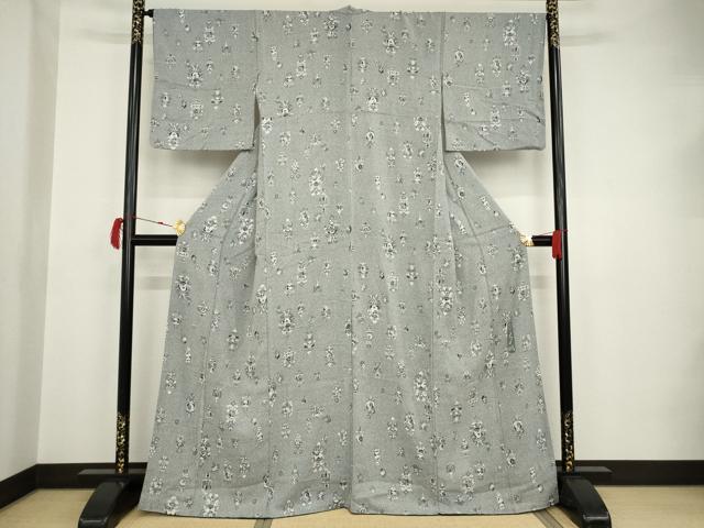 平和屋着物○日本画家 霜鳥忍の世界 彩天目織 訪問着 百人一首