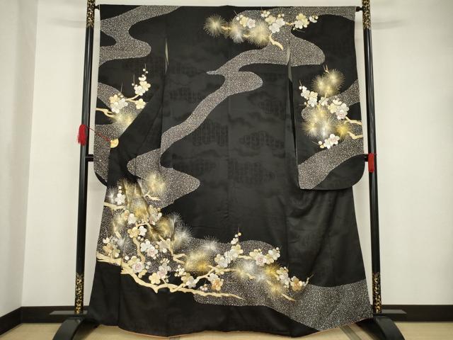 平和屋着物□豪華振袖 総絞り 牡丹文 正絹 逸品 BAAR7405fw 平和屋着物