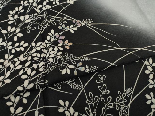 平和屋着物○訪問着 萩文 暈し染 金彩 正絹 逸品 AAAT2281ck