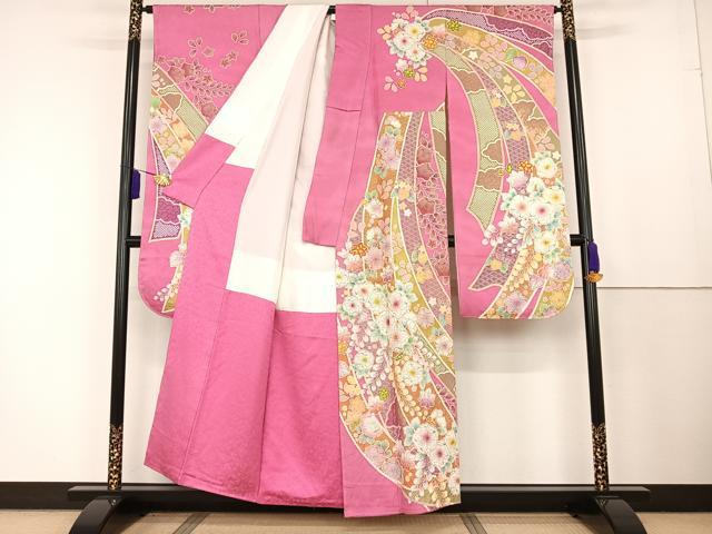 平和屋着物○越後十日町の一流染匠 桐屋・翠山工房 振袖・