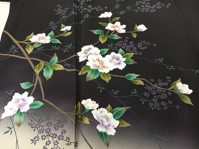 平和屋着物○訪問着 枝花文 正絹 逸品 AAAT3107np